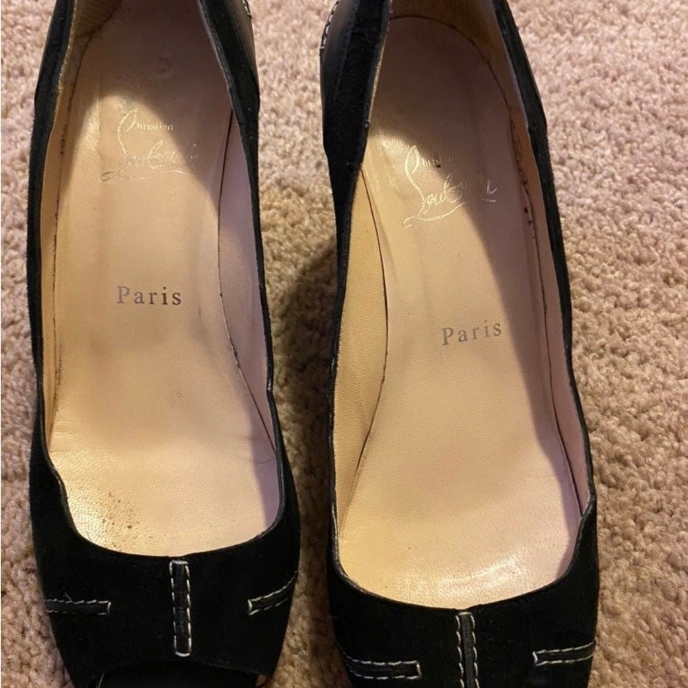 Christian Louboutin Black Stiletto Heels